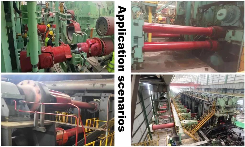 Universal Cardan Drive Shaft SWC390BH for Stainless Steel Rolling Mill (Tooth-Type Connecting Flange)