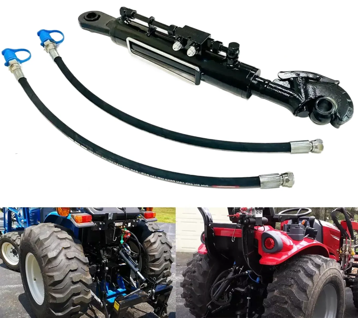 Cat 2/3 Hook Hydraulic Top Link 600-840 for Ford New Holland John Deere Tractor