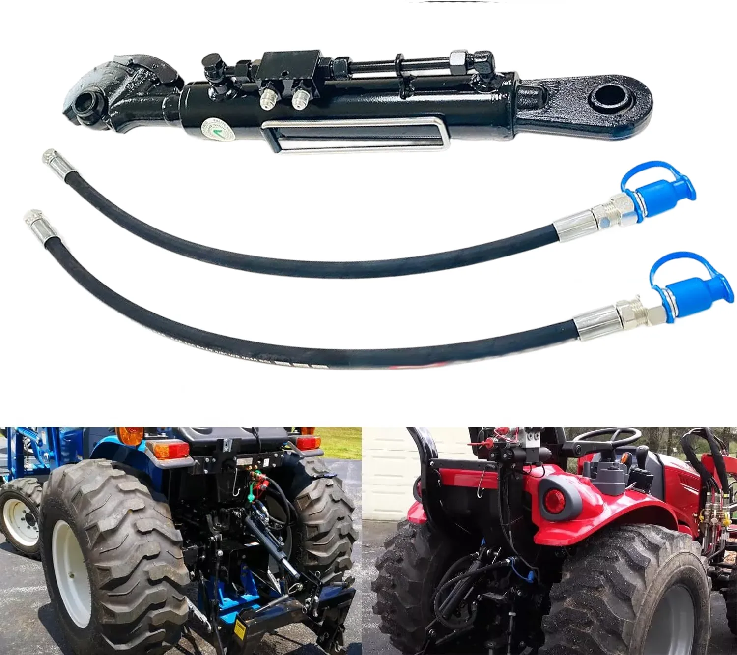 Cat 2 Hook Hydraulic Top Link 600-840mm for Ford New Holland John Deere Tractor