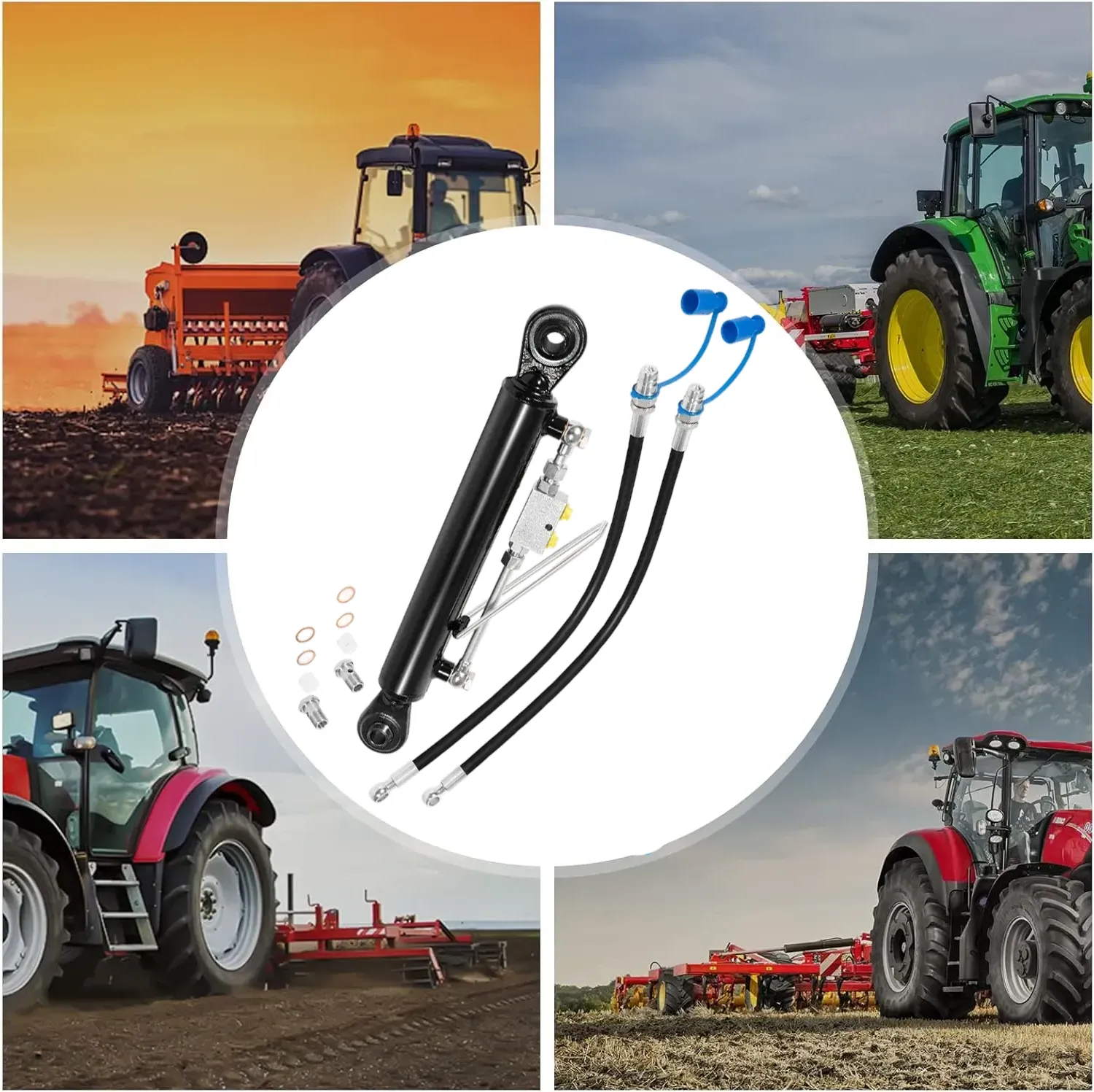 Hydraulic Toplink Top Link 26" Cat 2 for Ford John Deere Massey Ferguson Tractor