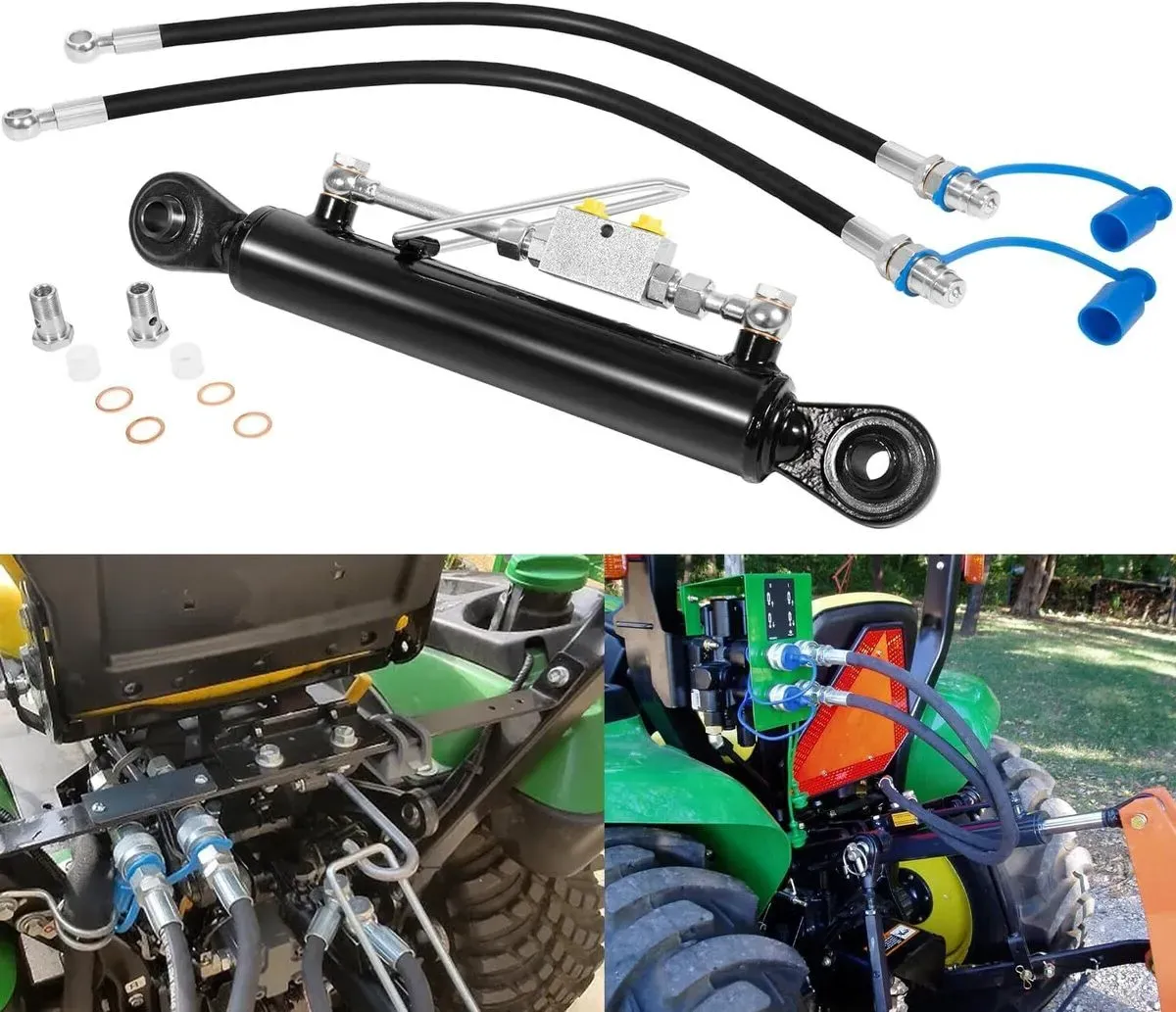 Category Cat 1 Hydraulic Top Link 360-480mm Adjustable for Kubota Compact Tractor