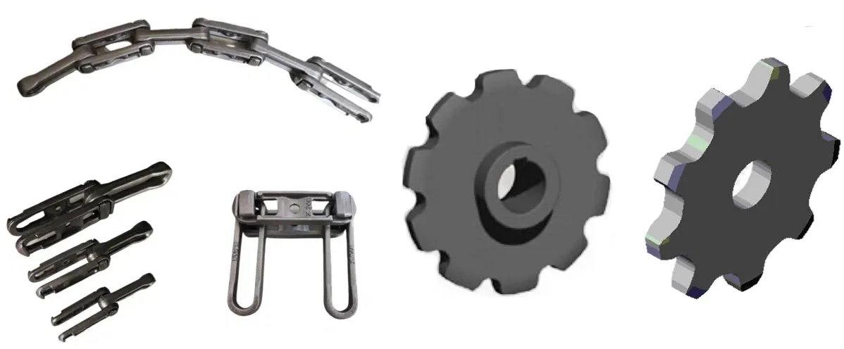 S348 Rivetless Drop Forged Cast Chain