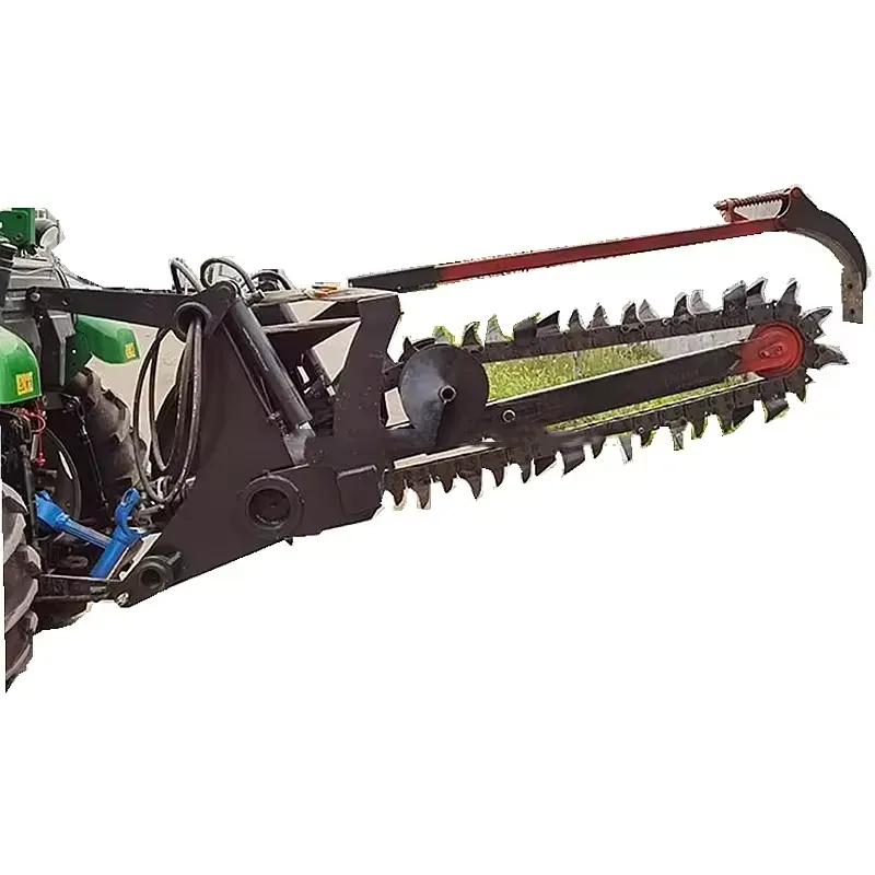 Agricultural Ditching Machinery Tractor Chain Trencher