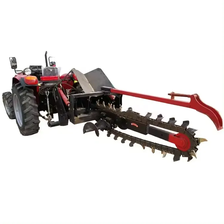 Tillage Ditch with Chain Trencher for Digging Ditch