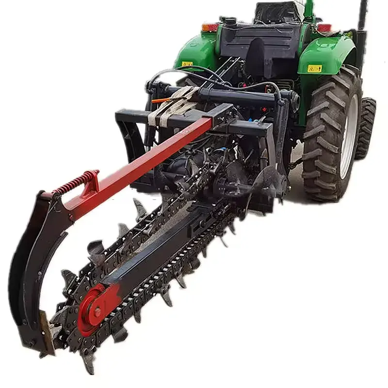 Single Chain Trencher Machine for 80hp Tractor