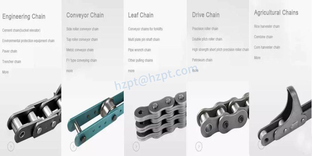 Plastic Conveyor Chains with Base Roller Chains