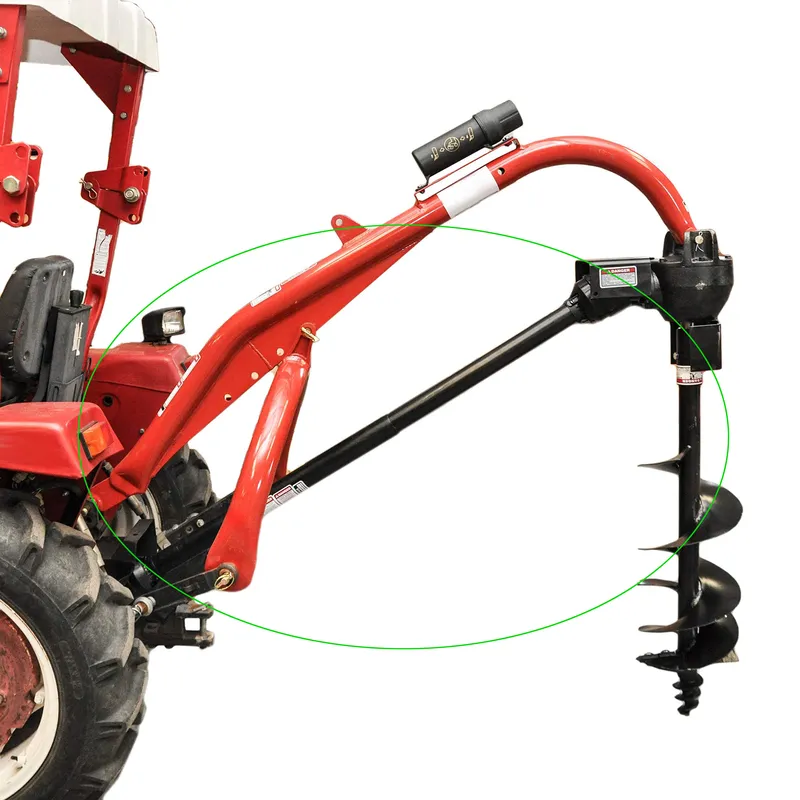 12 Inch Heavy Duty Post Hole Auger for 3 Point Tractor Post Hole Digger