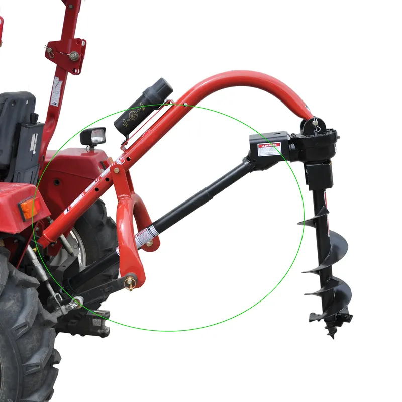 12 Inch Heavy Duty Post Hole Auger for 3 Point Tractor Post Hole Digger
