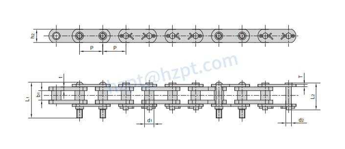 Conveyor Chains for Coal Washer P78F5