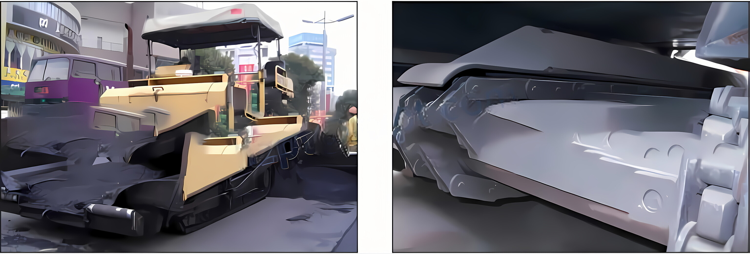 Conveyor Chains for Crawler Asphalt Paver