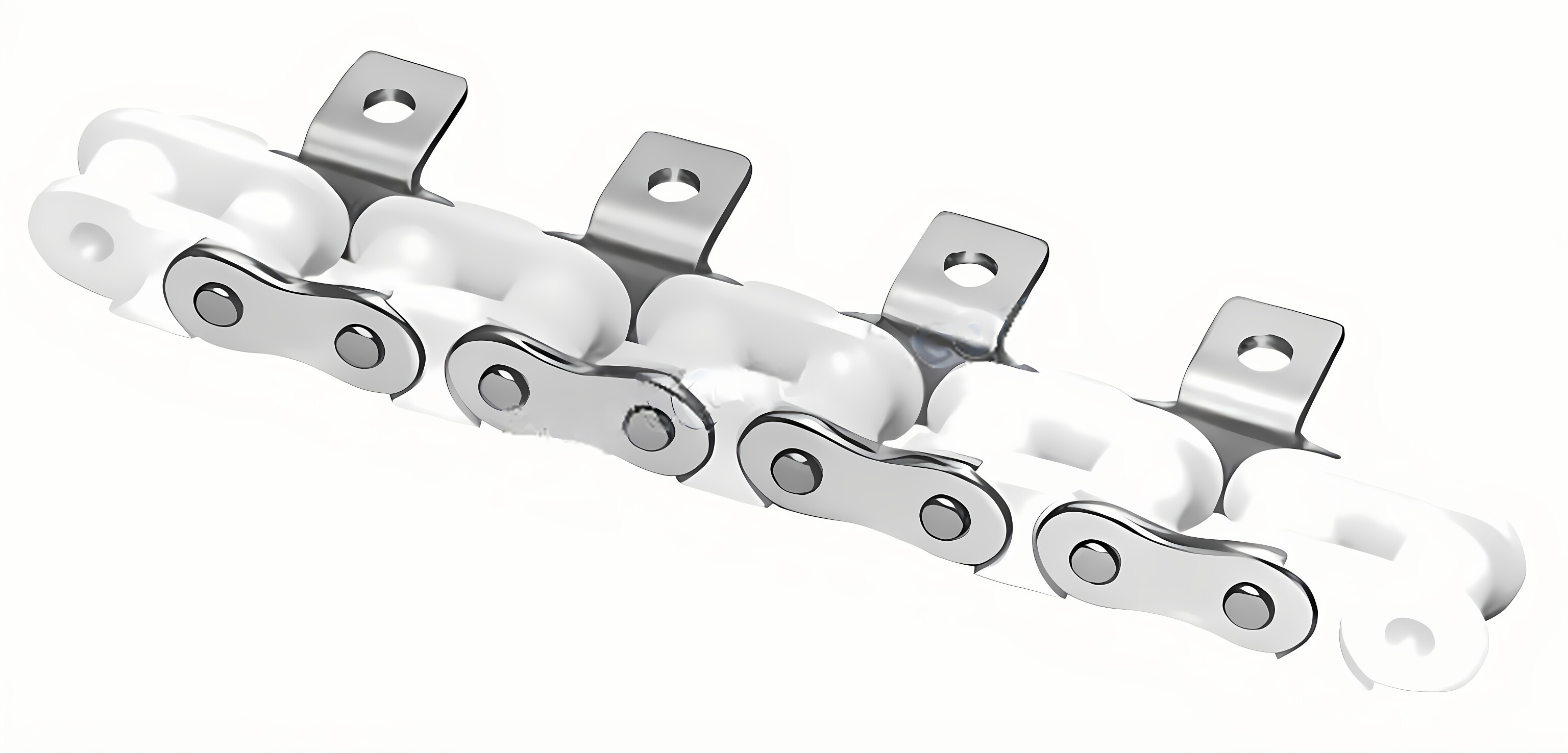 Conveyor Chains with Plastic Rollers 40-P/50-P/60-P/80-P/A2050-P