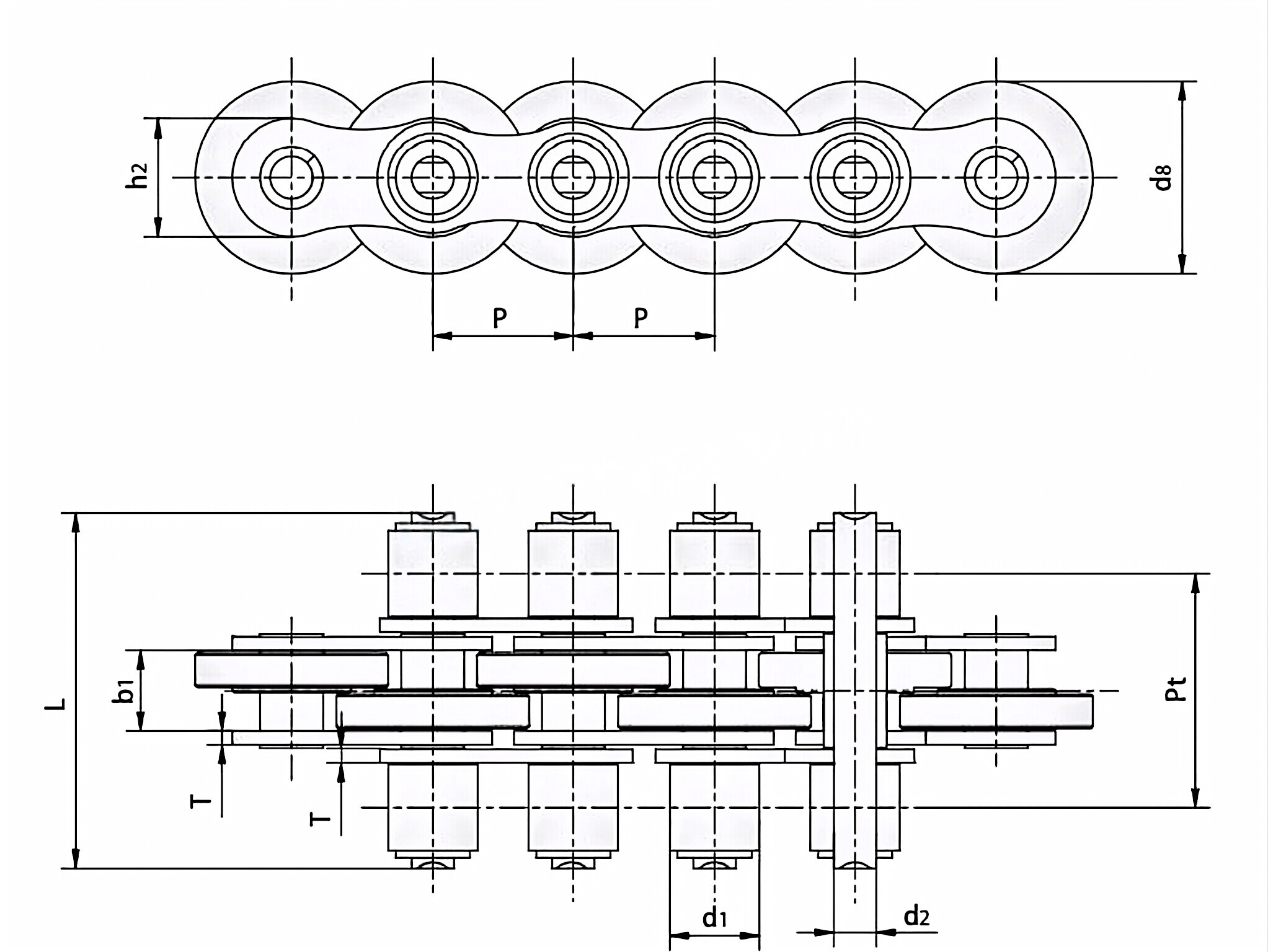 Conveyor Chains with Special Rollers