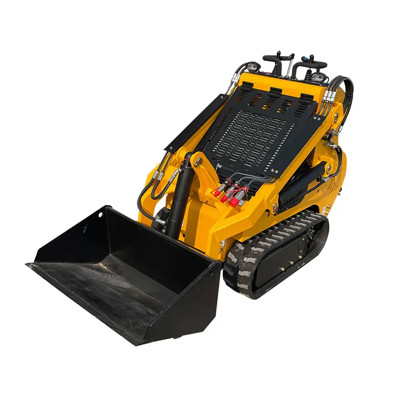 Small Wheel Skid Steer and Mini Track Skid Steer Loaders