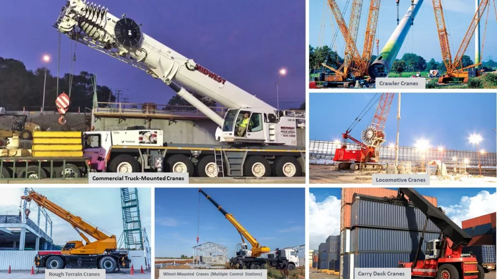 Crane Luffing Hydraulic Cylinder