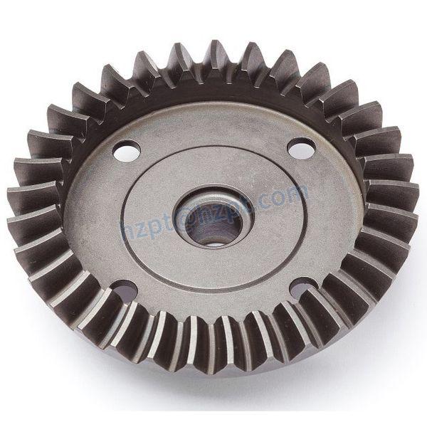 Crown Gear for Trains on Uphill Tracks Rollercoasters and Car Steering Wheels