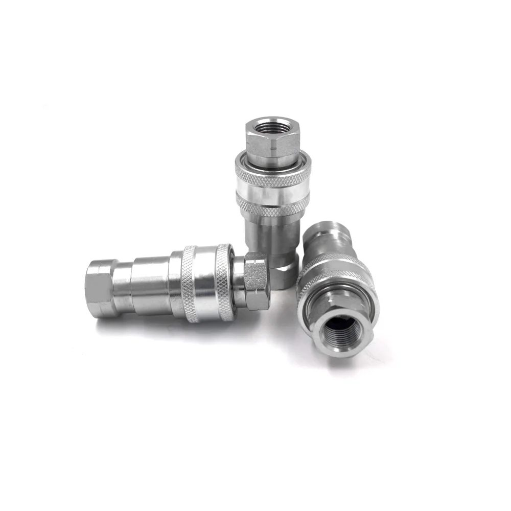ISO-7241-B 1/2 inch BSP/NPT Thread Female/Male Fluid Quick Disconnect Fittings