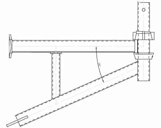 Cuplock Scaffolding Hop-up Brackets / Side Bracket