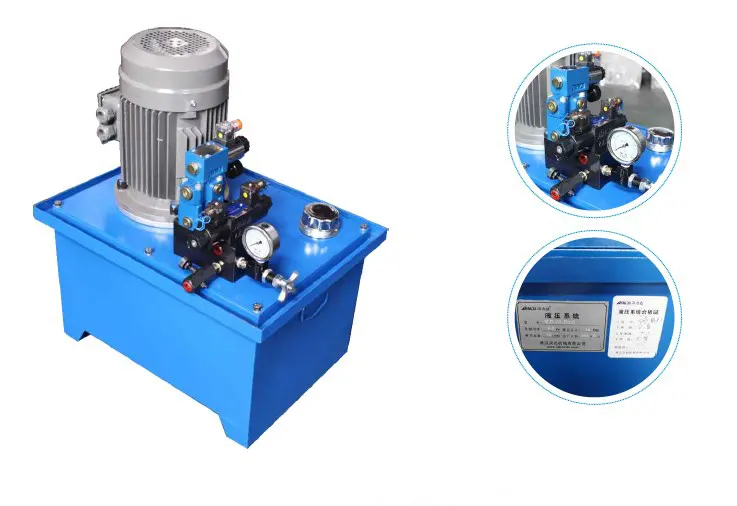 Hydraulic System For Metallic Equipment