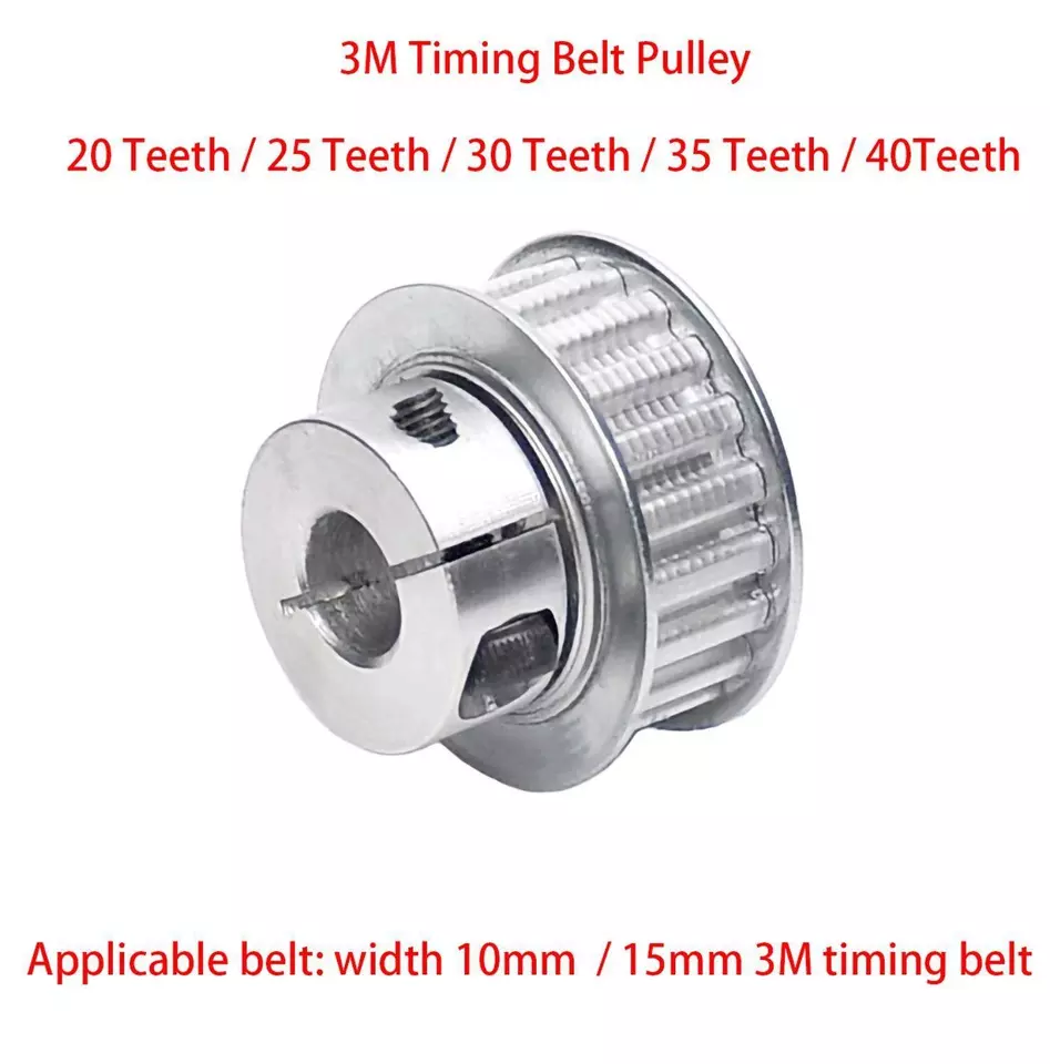 Customize Aluminium Clamping Timing Belt Pulley