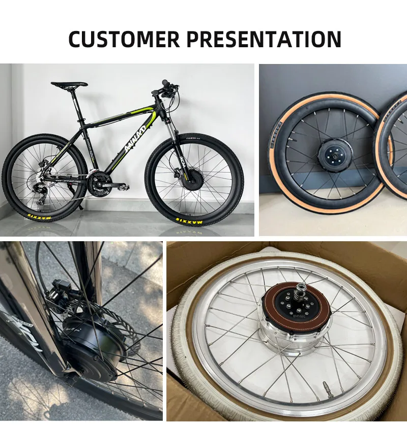 Raydafon P130 ALL-IN-ONE ebike motor wireless control battery inside integrated