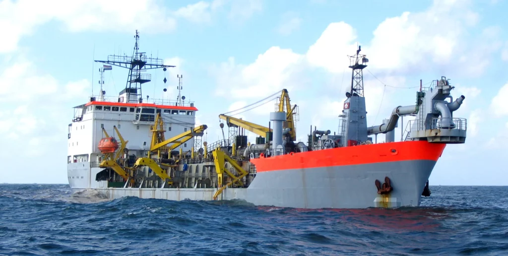 Cutter Suction Dredger Inverted Pile Cylinder