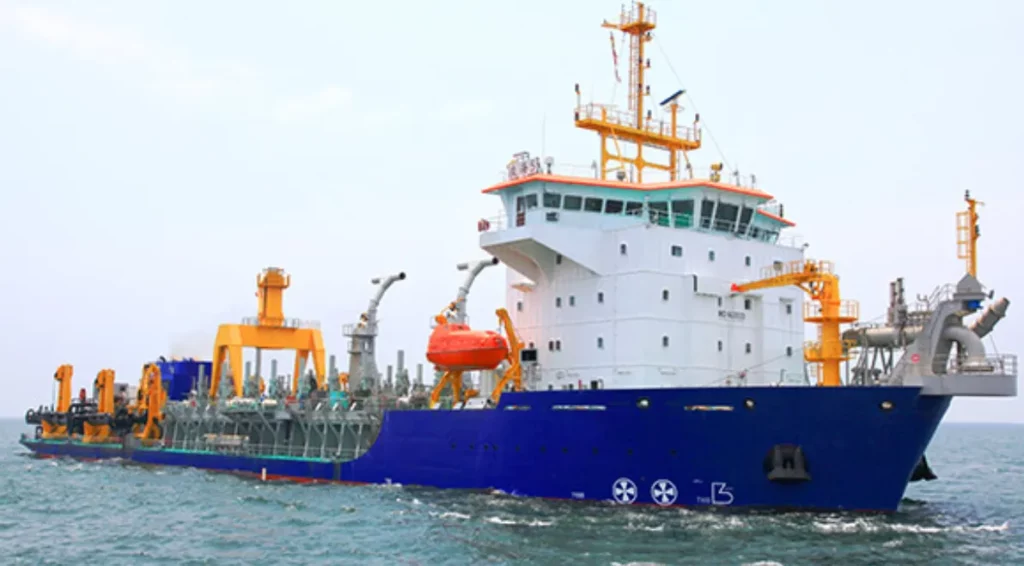 Cutter Suction Dredger Traveling Cylinder