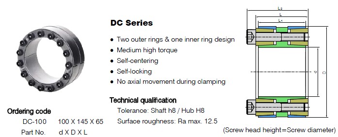 DC Series Locking Assemblies