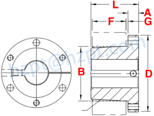 F X 1-1/4" QD Bushing