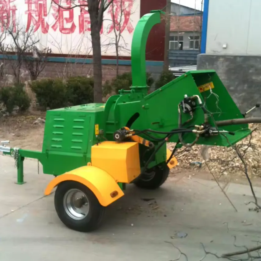 Diesel Wood Chipper for Cutting Wood into Small Pieces