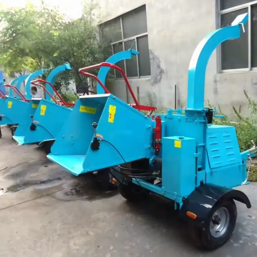 Branch Shredder for Wood Chipping