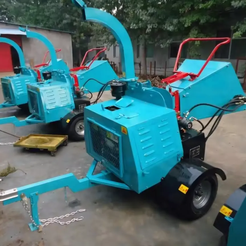 Diesel Wood Chipper DWC-18 for Chipping Wood into Pieces