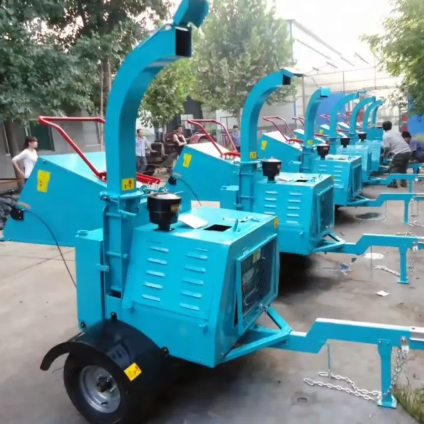 Diesel Wood Chipper DWC-18 for Chipping Wood into Pieces