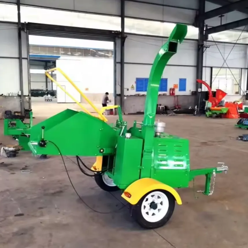 Mobile DWC40 Diesel Wood Chipper for Chipping Wood into Pieces