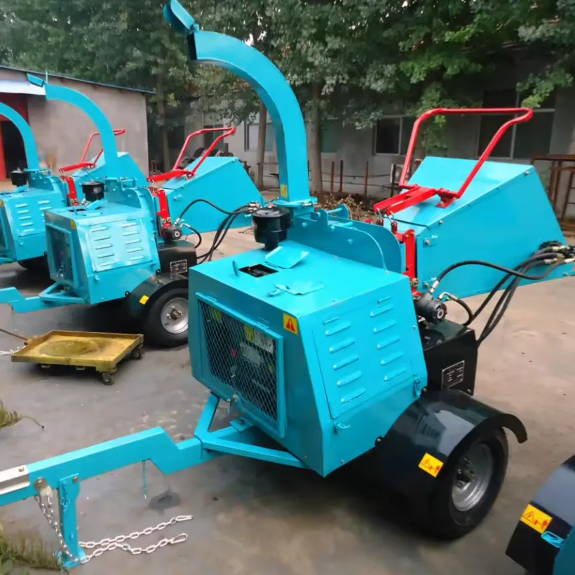 Diesel Wood Chipper DWC-18 for Chipping Wood into Pieces