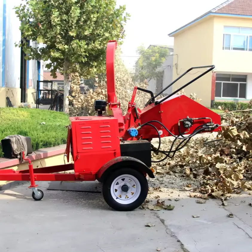 Mobile DWC22 Diesel Wood Chipper for Chipping Wood