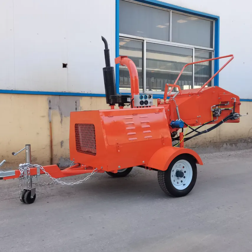 Manufacturer Diesel Wood Chipper for Chipping Wood