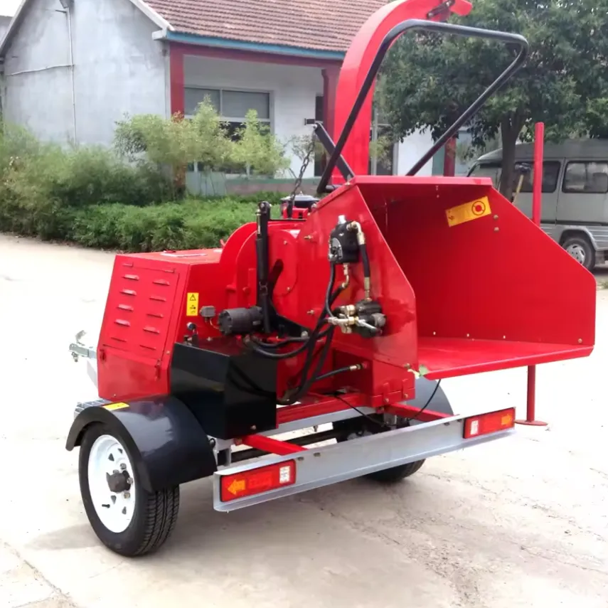 Mobile DWC22 Diesel Wood Chipper for Chipping Wood