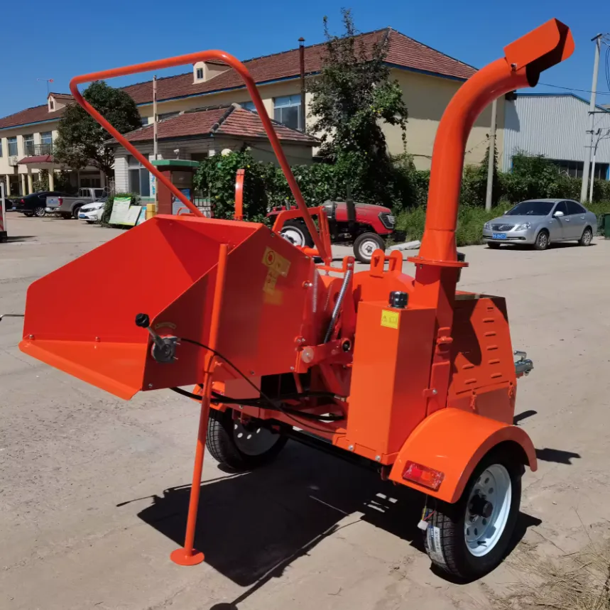 Mobile DWC40 Diesel Wood Chipper for Chipping Wood into Pieces