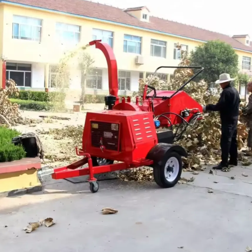 Mobile DWC22 Diesel Wood Chipper for Chipping Wood