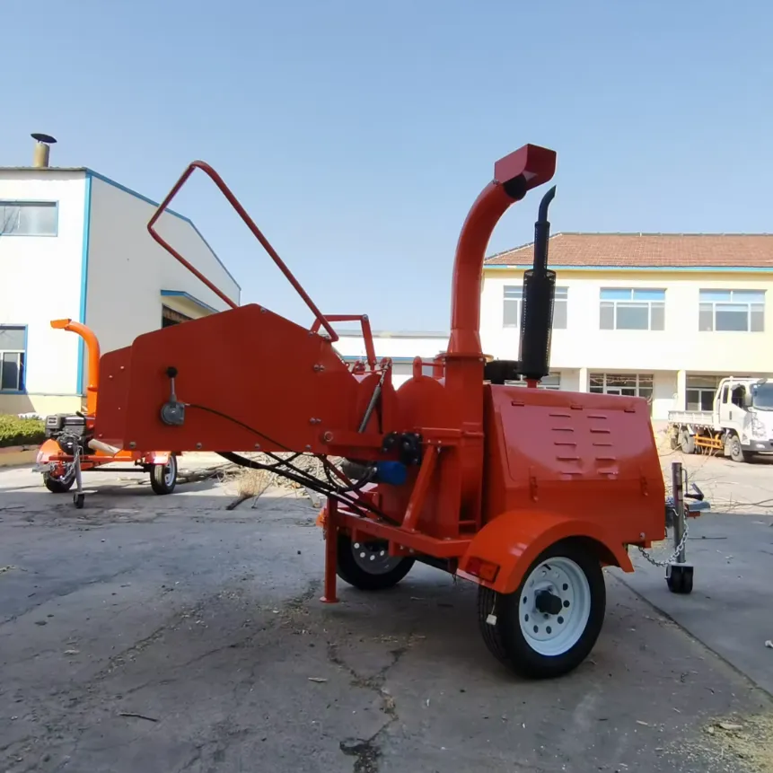 Raydafon DWC22 Wood Chipper with Engine for Chipping Wood