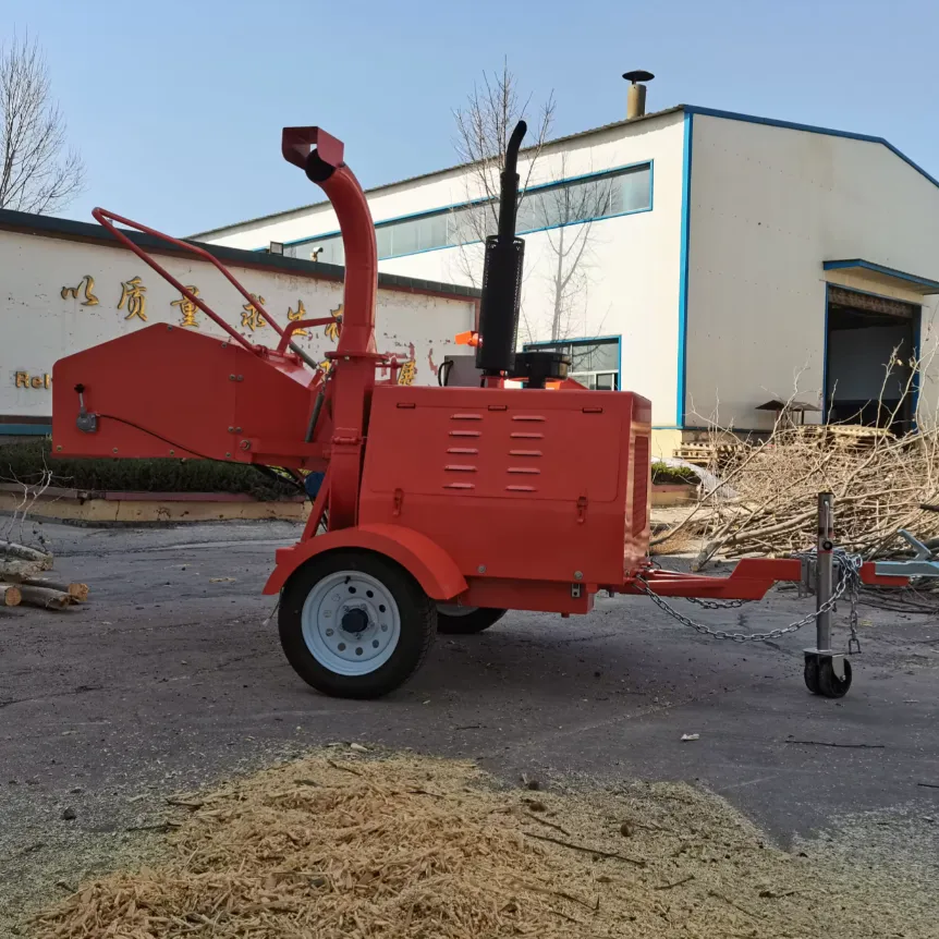 Mobile DWC40 Diesel Wood Chipper for Chipping Wood into Pieces