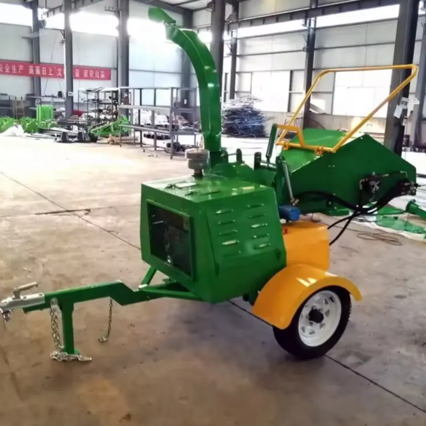 Branch Shredder for Wood Chipping