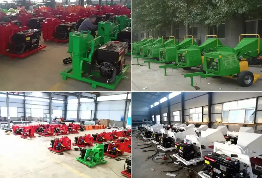 Brush Diesel Wood Chipper for Sale