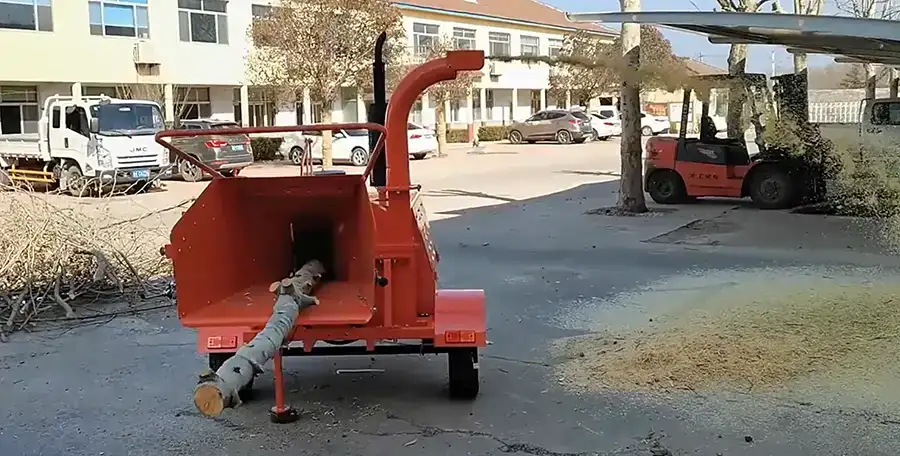 Diesel Wood Chipper Shredder for Chipping Wood