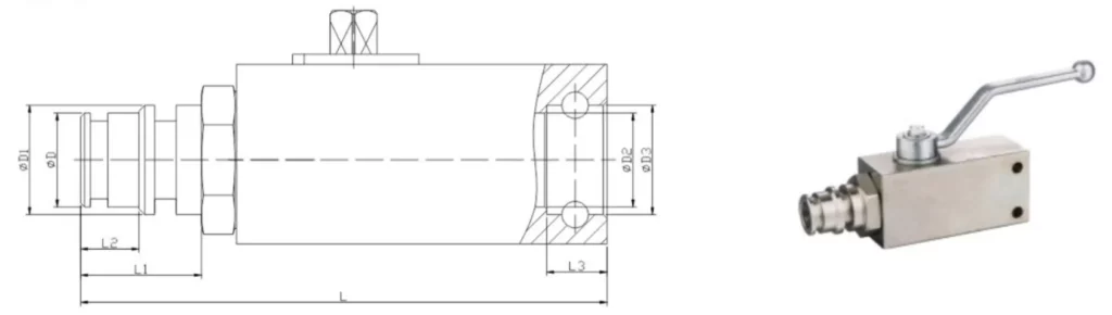 KJ Series Hydraulic Ball Valve for Coal Mine