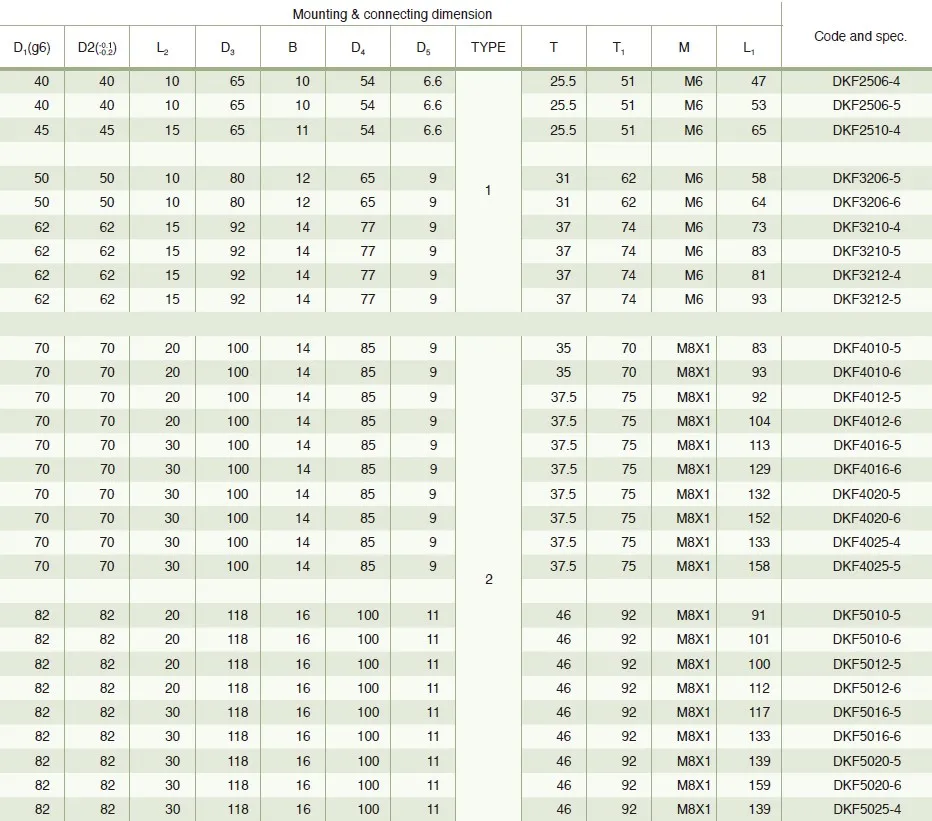 DKF High Speed Ball Screw