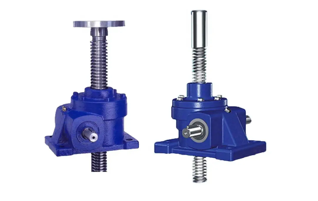 SWL Series Double Input Shafts Worm Gear Screw Jack for Construction Jump Form