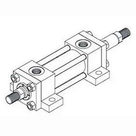 Double Piston Rod Hydraulic Cylinder