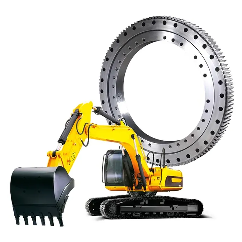 Double Row Ball Slewing Bearing (02 Series) for Excavator and Crawler Crane