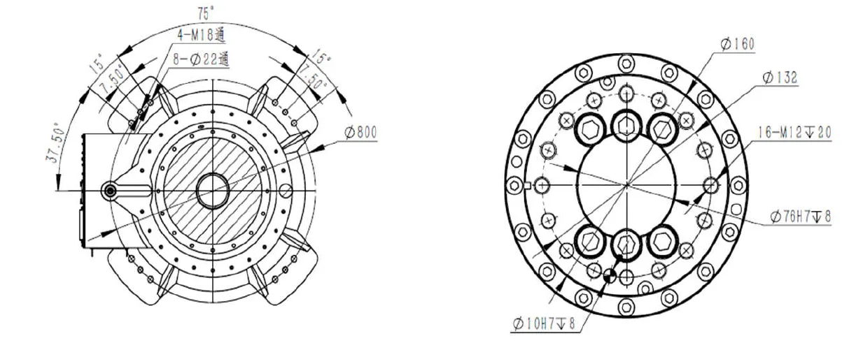 DR210-2.65 6-Axis Articulated Robotic Arm for Automation Cutting/Assembly/Handling/Marking/Grinding